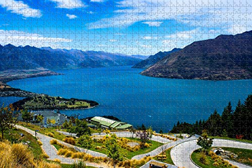 ニュージーランドオタゴ半島ダニーデンパズル木製ジグソーパズル大人用1000ピース旅行のお土産贈り物のサムネイル