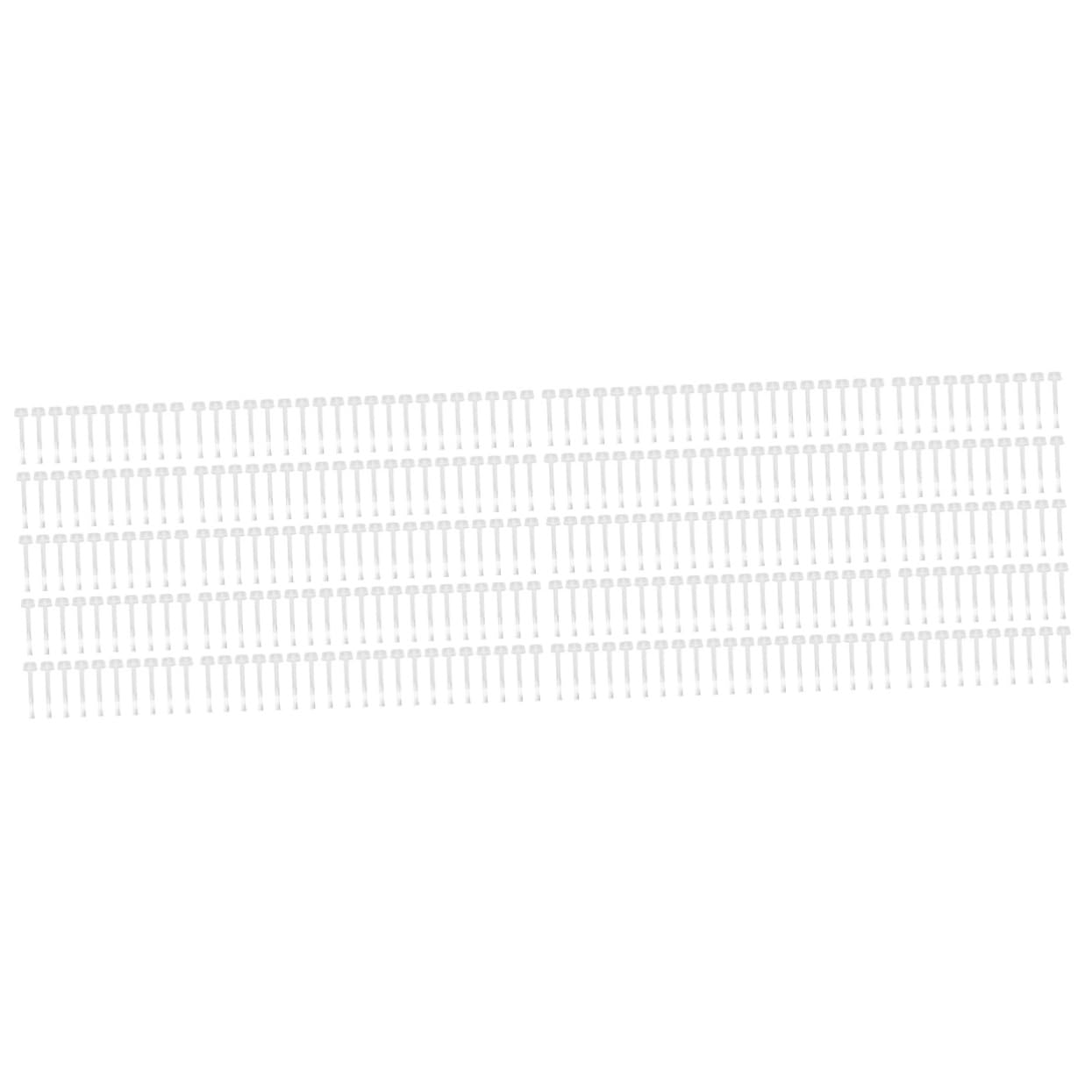 NOLITOY 1200pcs Nail Polish Brush Applicators Soft Bristle Manicure Tools for Easy Application for Professional and Personal Use Liquid Nail Art Accessories