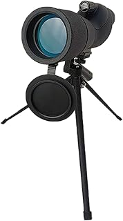 25X75 Bird Watching Monocular Telescope Hand-Held Monocular with Tripod Black