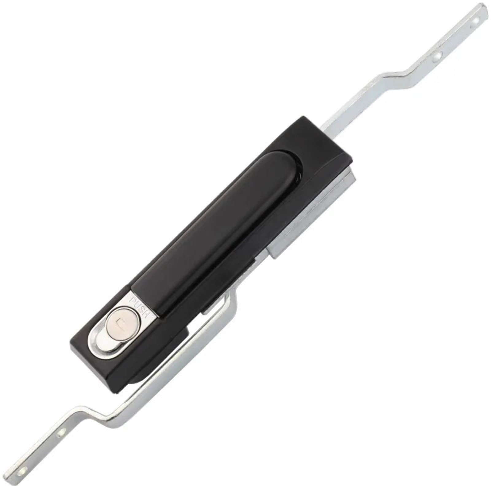 FQJYXWEWL MS834-1-1 上下链锁 834-6 拉杆电气通信控制柜门锁 834-2P 1 件(Silver)