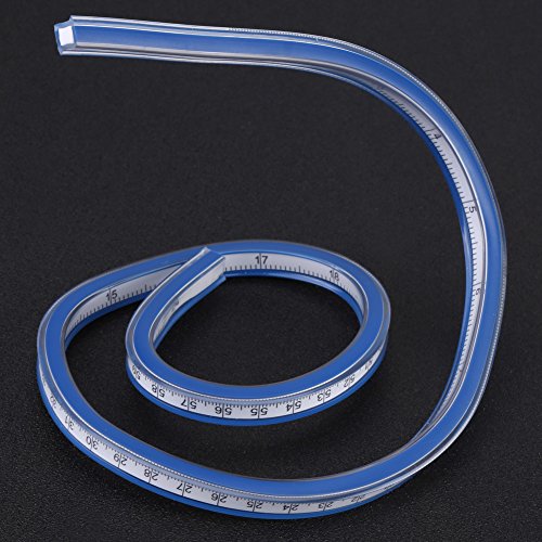 Regla flexible serpiente para dibujo, 60 cm miniatura 6