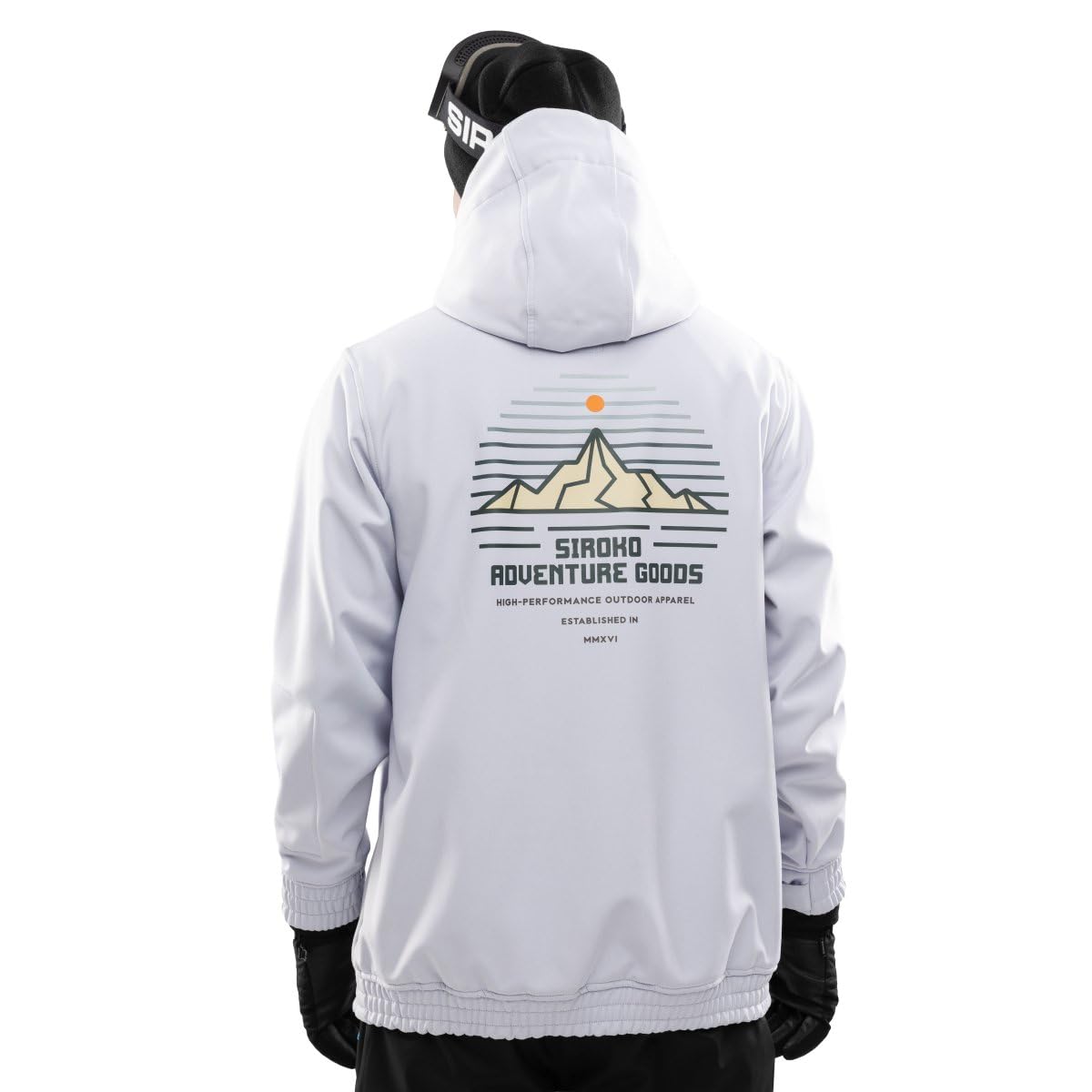 SIROKO Chaqueta para snowboard esquí hombre