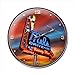 Past Time Signs LG283 Mels Sunset Bar and Alcohol Clock