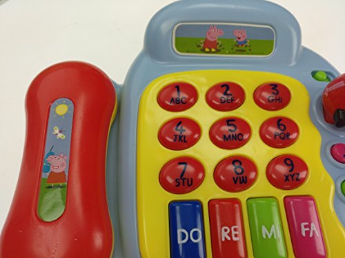 Reig Peppa Pig Activity Telefoon en Piano met Figuur - Image 3