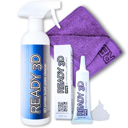 READY 3D Printer High Quality Build Plate Cleaner, Non-Toxic, No Odor,...