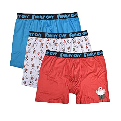Family Guy Men's 3-Pack Comfort Boxer Brief
