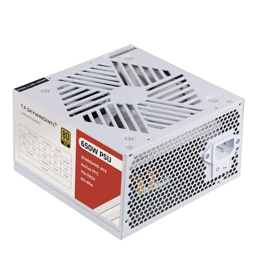 Fuente de alimentación 650W 80 Plus Gold ATX no modular