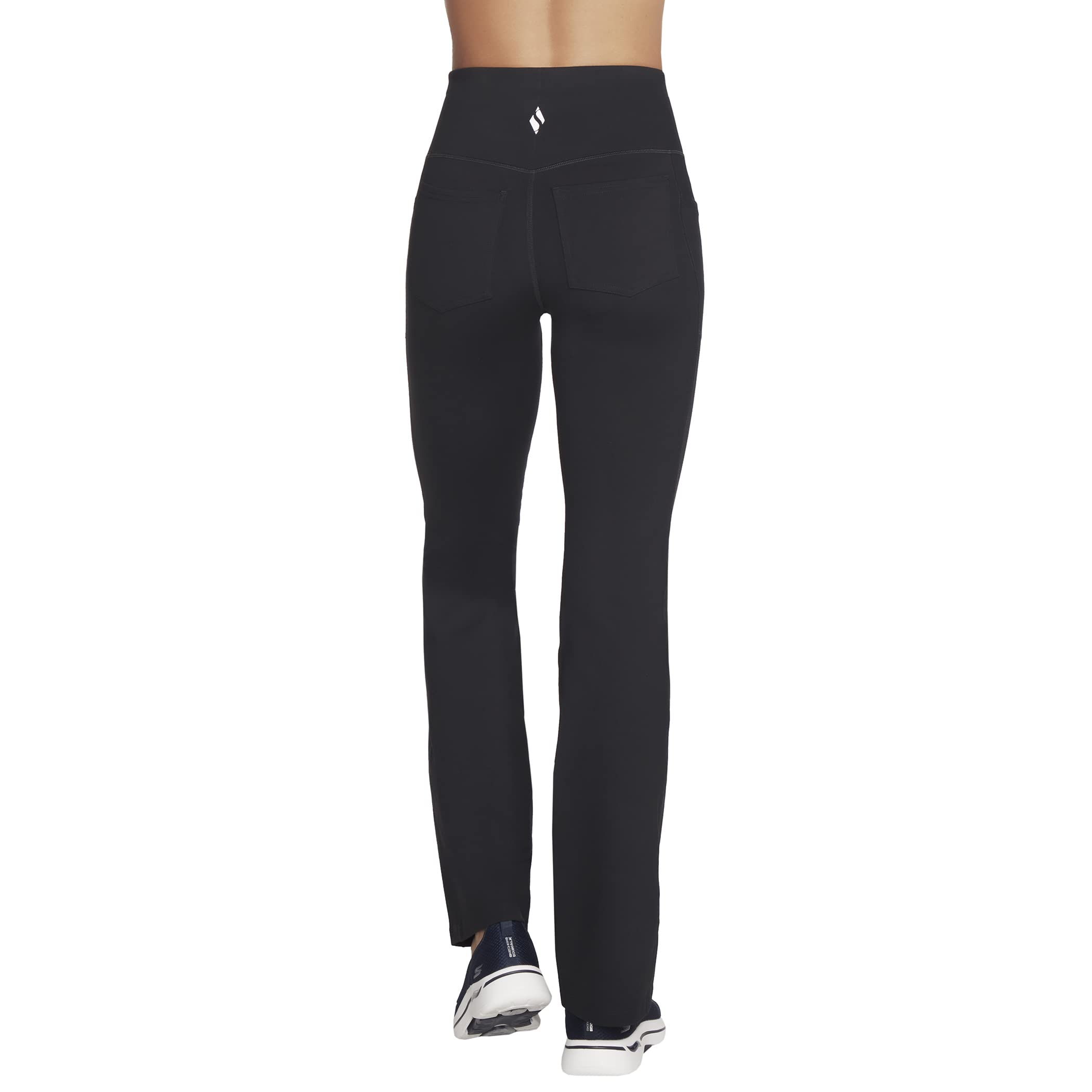 Skechers Pantaloni svasati da donna Go Walk a vita alta