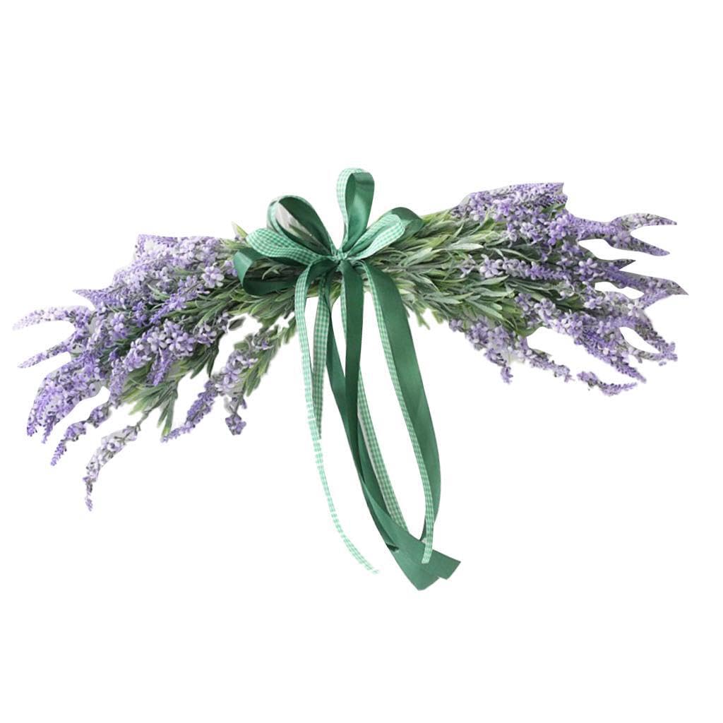 AMSLSIU Charming Lifelike Wreath Garland With Artificial Flowers Door Decorations All Festive Gatherings Thanksgiving Front Door Lintel Wall Decorations