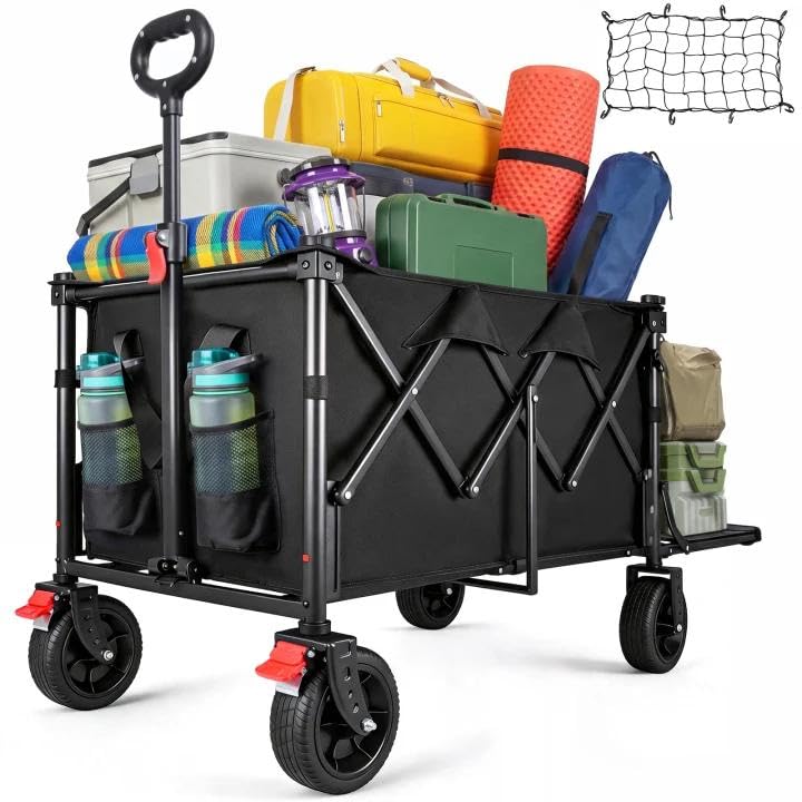 255L Festival Trolley on Wheels, Folding Wagon, Portable Camping Cart โ image 1