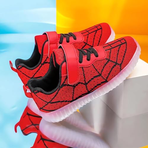 Kids LED Shoes Boys Girls Light Up Trainers Children USB Charging Flashing Sneakers Gift for Birthday Halloween Xmas4