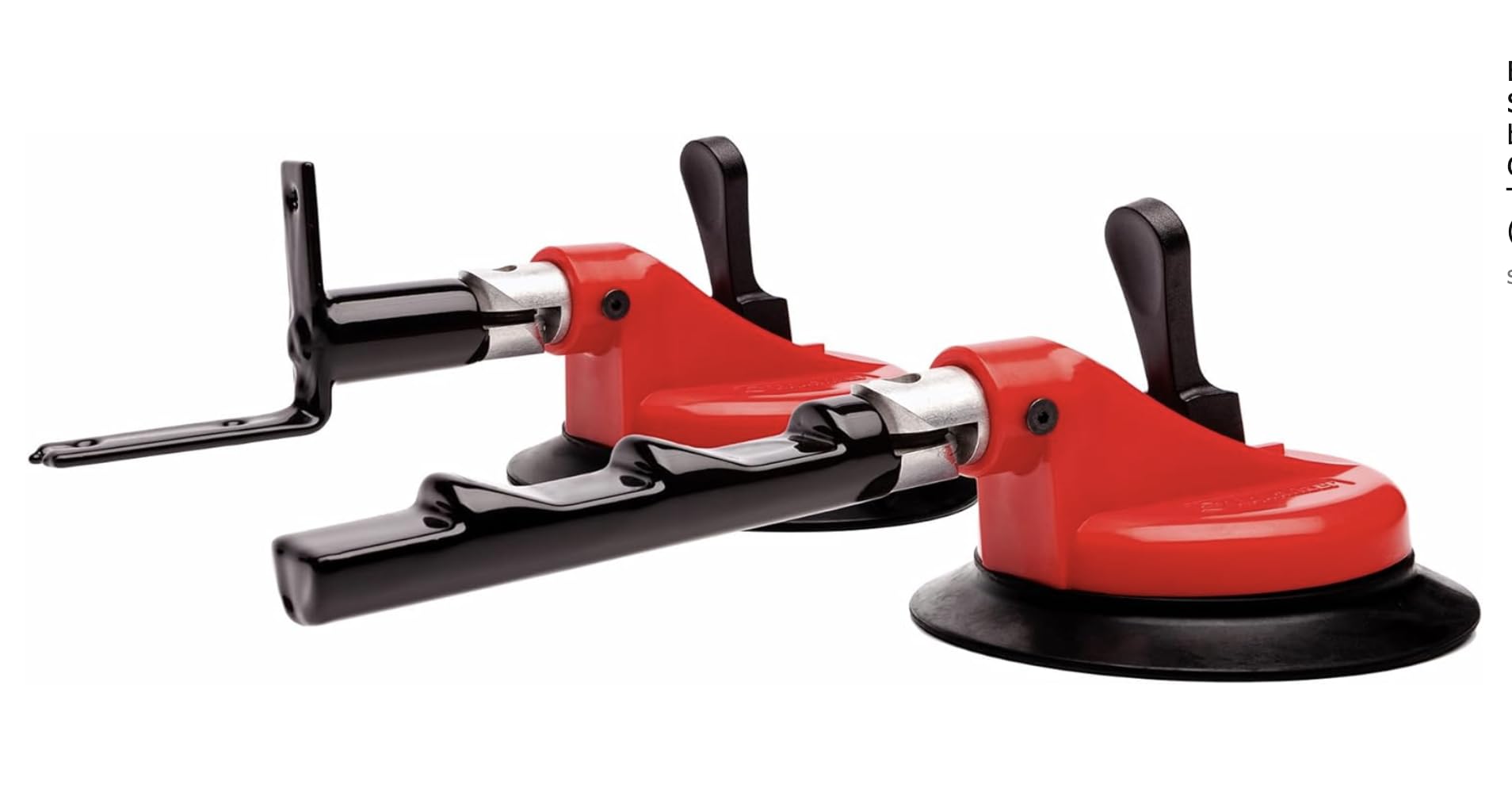 Equalizer Sidekick Auto Glass Setting Tool, Windshield and Backglass Installation Tools. One-Man Windshield Installation Tool with Suction Cups. (Standard Kit)