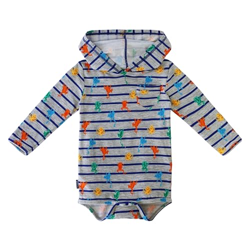 Image of UV SKINZ UPF 50+ Baby Boys' Hooded Sunzie