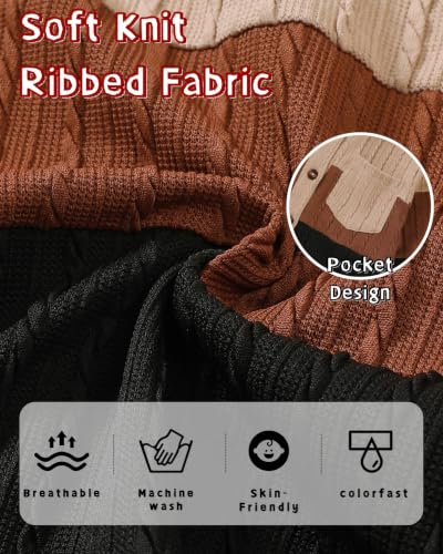 Image of Renotemy Toddler Baby Boy Clothes Winter Hoodie Flannel Boys Outfits 12M-4T | Toddler Boys Outfits,Fall Winter Long Sleeve Hoodie Sweatshirt Clothes Set,Infant Boys Flannel Plaid Top Ripped Pants Set