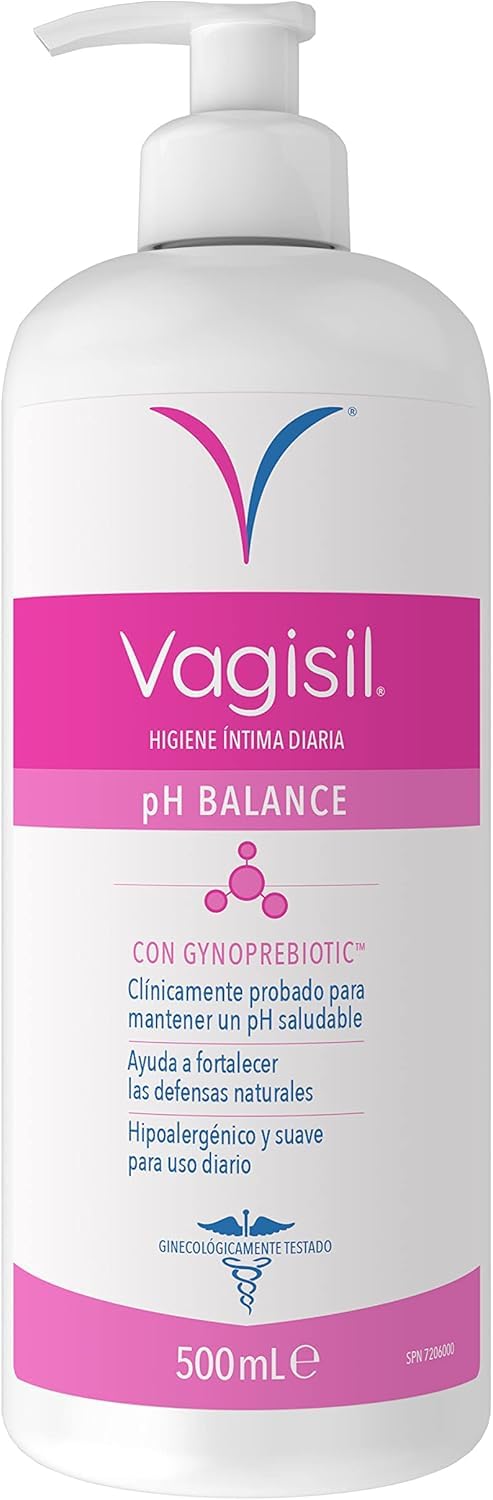 Vagisil Higiene Íntima Diaria Ph Balance, Con Prebióticos, Ayuda A Fortalecer Las Defensas Naturales, 500ml