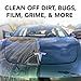 Waterless Car Wash Spray for Tesla, No Hose Needed | Biodegradable, Safe on Wraps, for Tesla Cleaning Products Exterior, UV & Ceramic Protection, for Tesla Model 3 Y S X Car Accessories 2025