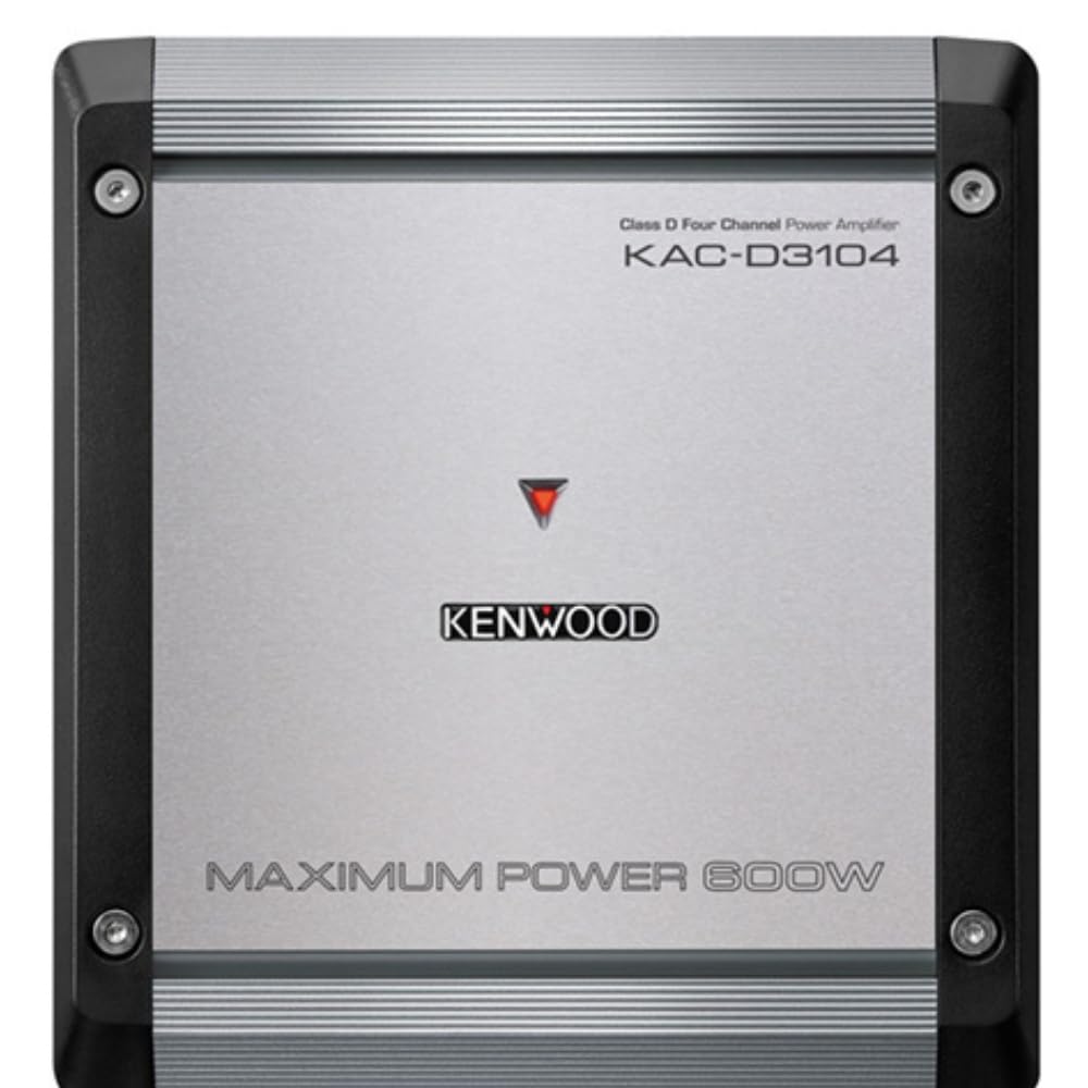Amazon.com: Kenwood KACD3104 Class D 4-Channel Power Amplifier
