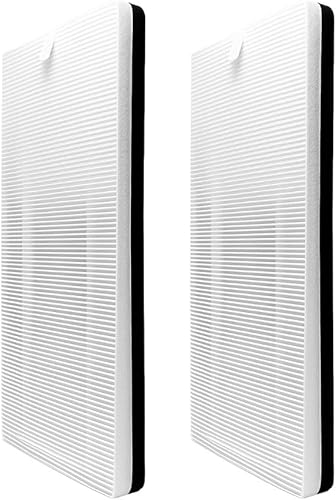 Nispira Filtro HEPA de repuesto compatible con Membrane Solutions MS18 Torre purificadora de aire, 2 paquetes