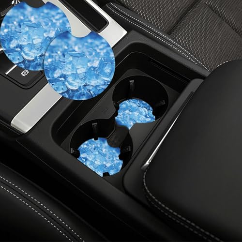 Posavasos para coche de goma universal 2 piezas miniatura 1
