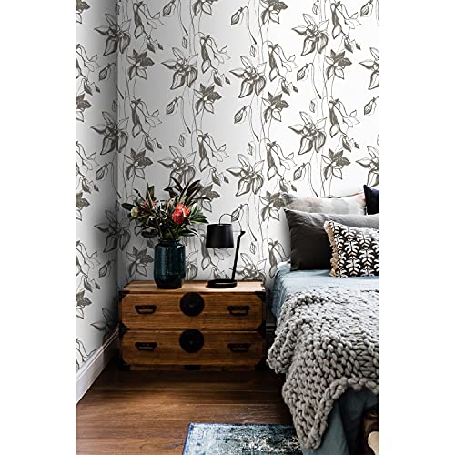 Fotomurale autoadhesivo de flores para crear un oasis floral relajante en tu salón 2