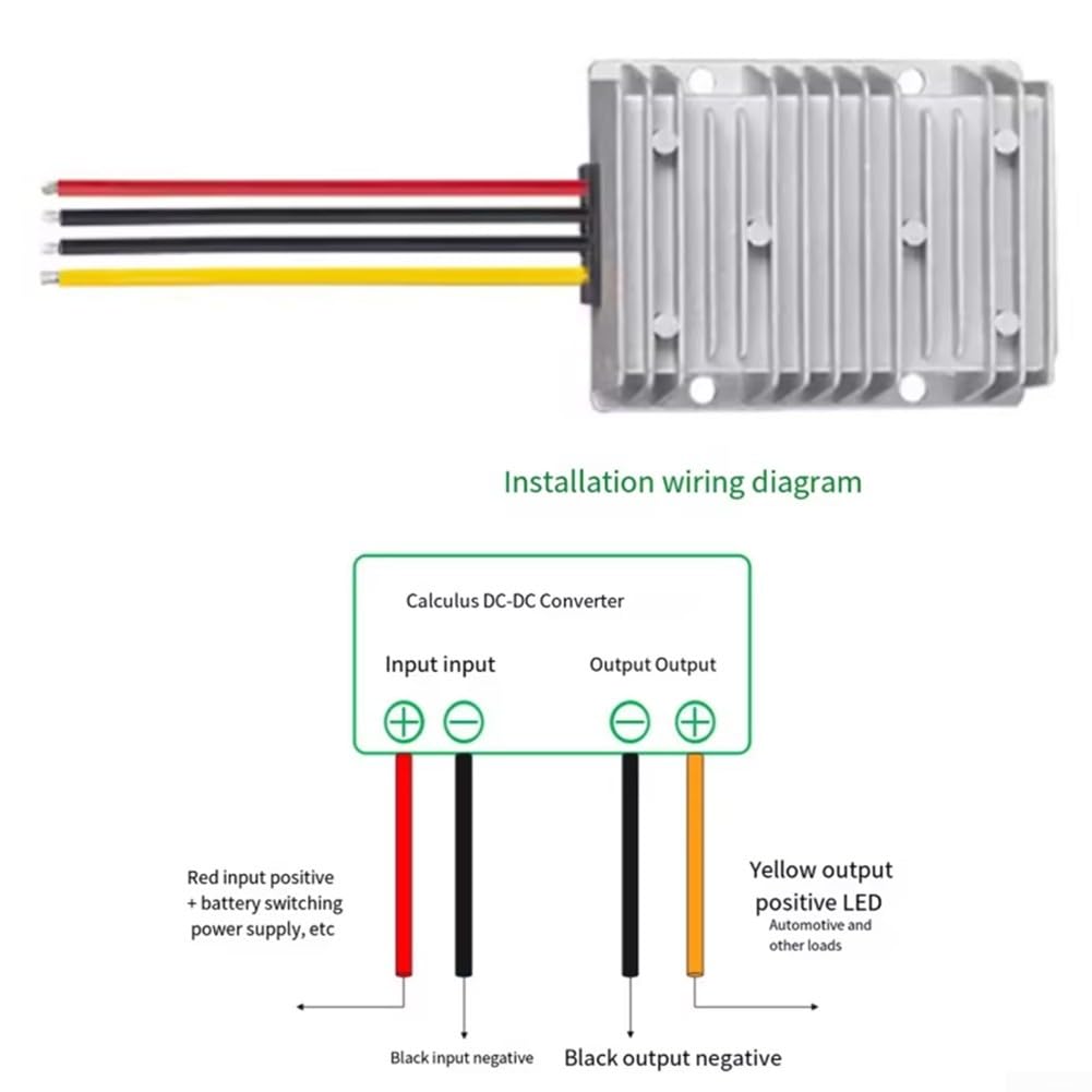 Wasserdichter DC Converter IP68 Aluminium 345W
