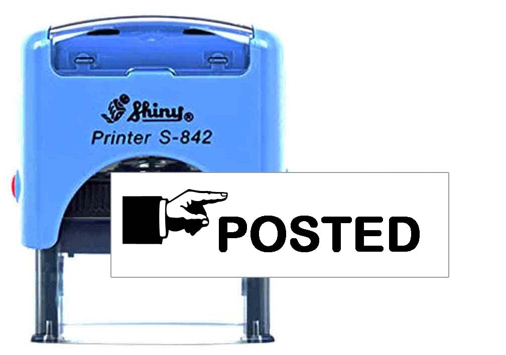 Shred Border – Sello De Tinta De Goma Autoentintado Para Oficina De Negocios 2 34 Pulgadas Grande