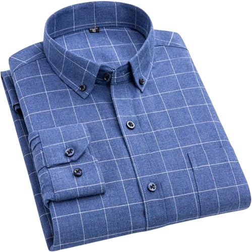 Chemise homme manches longues coton carreaux style médiéval