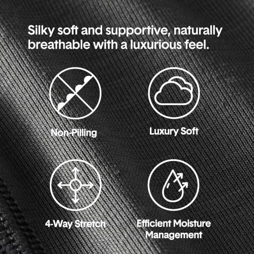Image of Tommy John Men's Trunk 4 inch Underwear, Second Skin Boxers with Supportive Contour Pouch, Soft, Breathable Stretch Fabric Boxers