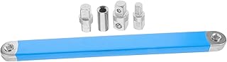 EXAOMBLE Llave De Extensión Ajustable y Portátil Herramienta Ligera Para Aflojar y Apretar Precisión Incluye Accesorios Color Azul