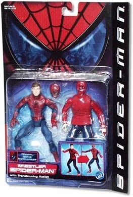 spiderman wrestler action figure