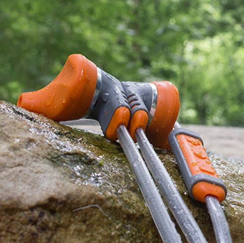 Yurbuds by JBL Venture Pro Burnt Strahlwassergeschützt IPX5 Sport In-Ear Kopfhörer mit 3-Knopf FB (IOS) orange/grau - Afbeelding 3