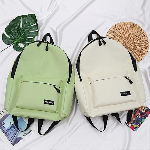 Mochila escolar japonesa simple de moda coreana para estudiante masculino y mujer 5