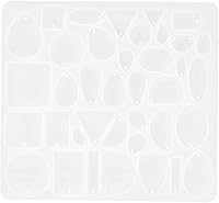 Vista 1 de LALAFINA Resin Pendant Mold DIY Molds Crafts Resin Molds Silicone Necklace Pendant Molds Molde De para Resina Silicone Molds for Resin Epoxy Molds