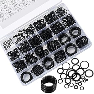 Newoutset 360 Stk Gummi O-Ringe Sortiment
