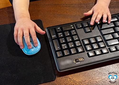 Johnny World My First Wireless Mouse - Single Click, One Button, Designed for Small Hands and Early Learners. Perfect for Educational Computer Games