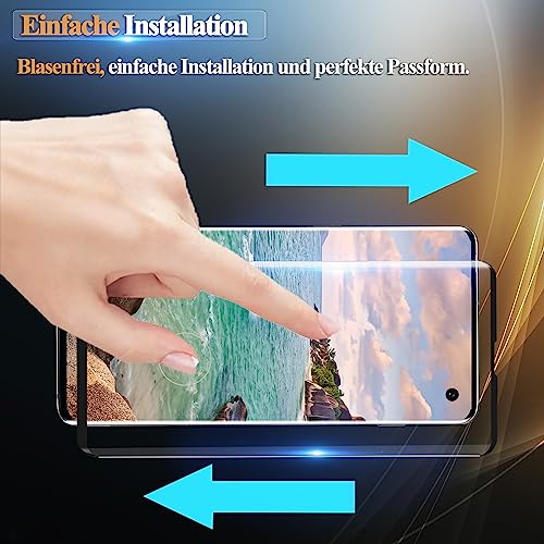 Asskdys Panzerglas Schutzfolie für Samsung Galaxy S10