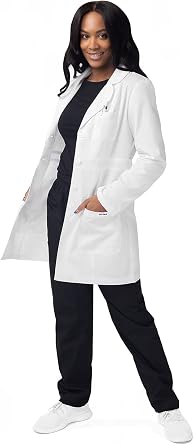 Sivvan Women's Lab Coat 33 Length with Adjustable Belt
