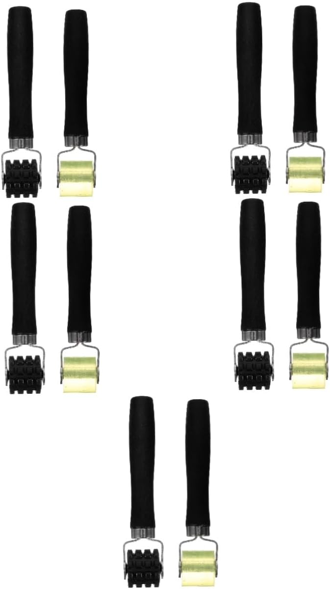 Alipis 10pcs Sound Deadening Roller Noise Insulation Tool for Cars Includes and Transparent Rollers for Audio Insulation and Easy Application