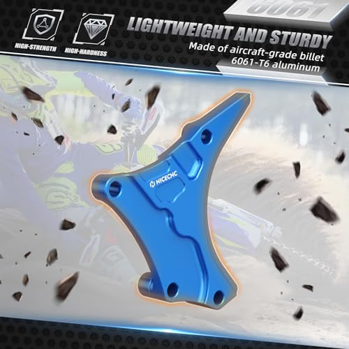 NICECNC Blue Engineering Kupplungszylinderschutz, kompatibel mit Sherco 300 SC 2017-2020 300 SE Factory 2014-2024 300 SE-R 2014-2022, Siehe Passform