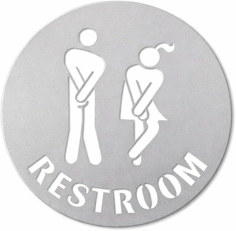 Restroom Sign Bathroom Sign Restroom Humor