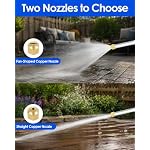 High Pressure Hose Nozzle,Upgraded Jet Nozzle Power Washer （Blue） - Image 4