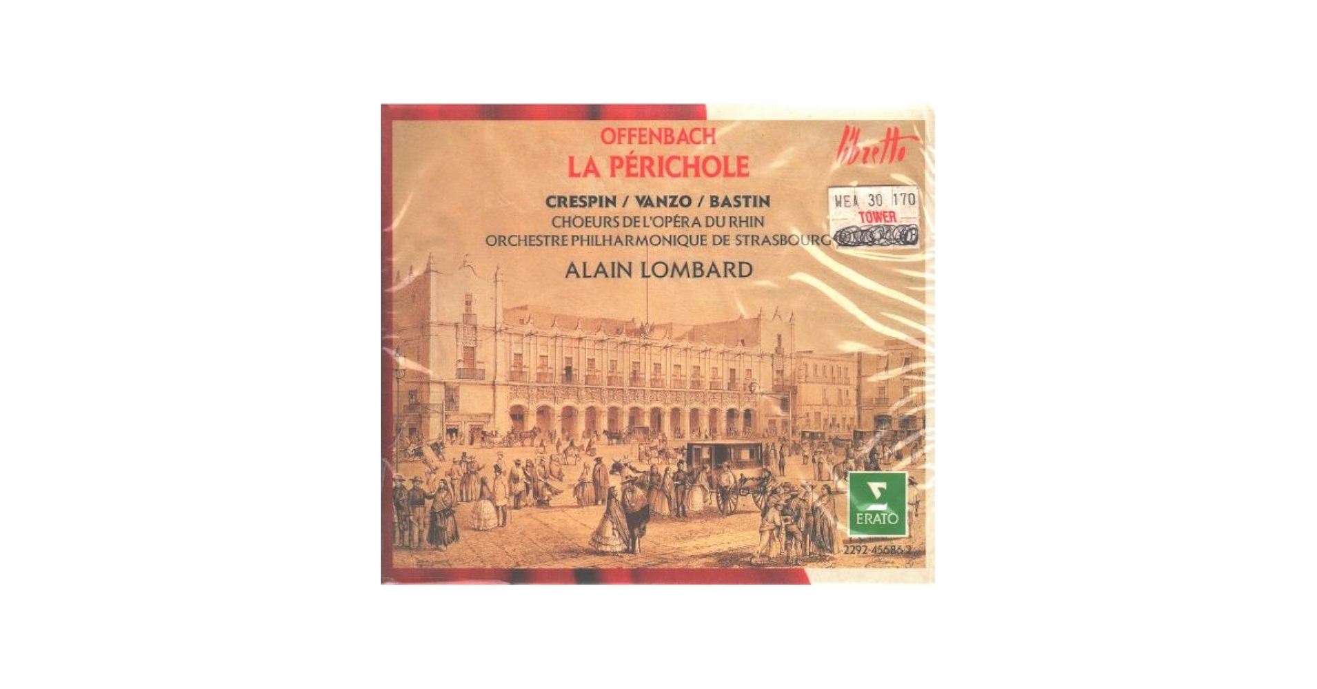 【中古】 Offenbach オッフェンバック / La Perichole Hlts : Lombard / Strasbourg.po, Crespin, Vanzo, Bastin, Etc Jacques Offenbach, Alain Lombard, Orchestre Philharmonique