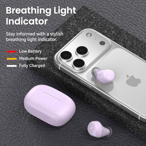 Image of TOZO A1 Wireless Earbuds Bluetooth 5.3 Light Weight in Ear IPX5 Waterproof Headphones 2 Mic for AI Calls, Immersive Premium Sound Bass Headset with Charging Case, 32 Presets EQ Customization via App