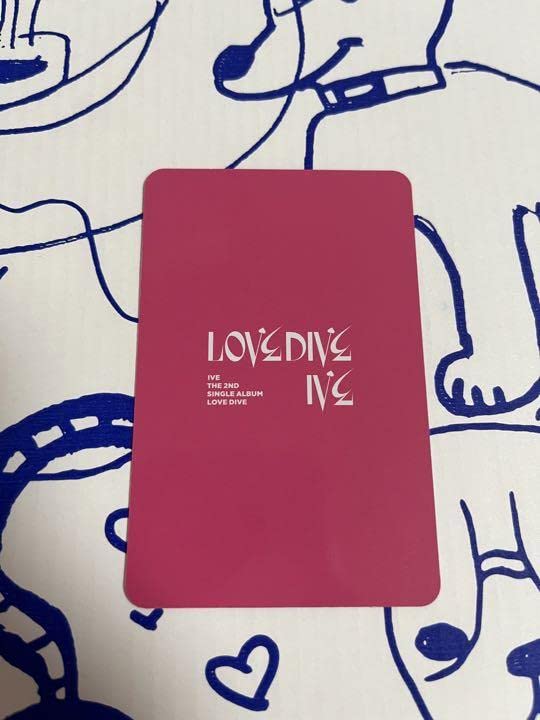 Amazon.co.jp: ive キムガウル gaeul トレカ love dive : おもちゃ