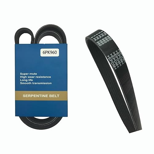 6PK960 Cinturón de serpentina 6 varillas para M-azda 3 2015-2022 CX-3 2016-2021 CX-5 2015-2016 EPDM