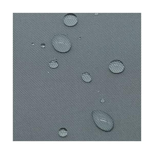 ZOLLNER Duschvorhang, 180x200 cm, Anti-Schimmel, grau (weitere verfügbar) – Bild 5