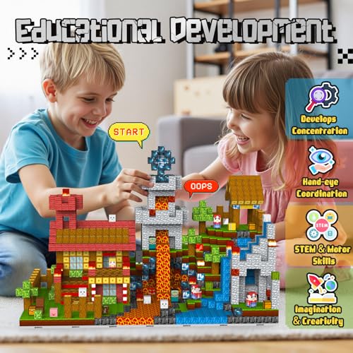 iKidiki 200 Pcs Magnetic Blocks - Image 4