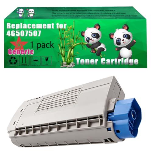 Image of TONCPEVE 46507507 Toner Cartridge Compatible for Okidata OKI (1M)