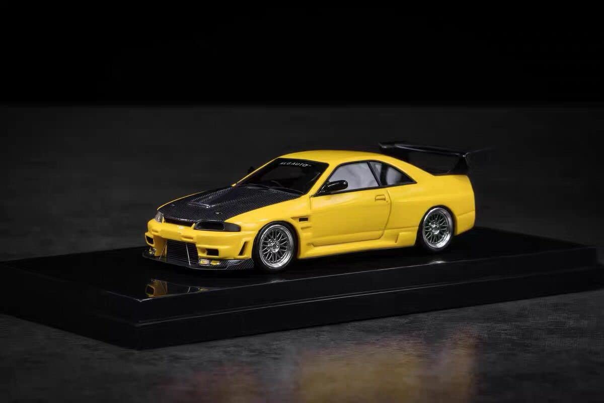 Amazon | 1/64 404 Error 日産 GTR R33 黄色 | ミニカー・ダイキャスト