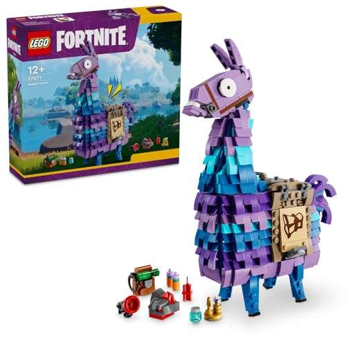 LEGO Fortnite Supply Llama Video Game Character Toy for Boys & Girls Building Set Makes a Great Kids Bedroom Decoration Collectible Birthday Gifts for Gamers 77071